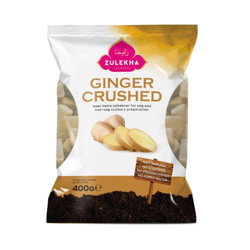 Zulekha Ginger Crush 400g pack shot