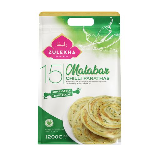 Zulekha Malabar Chilli Family Paratha 1200g pack shot