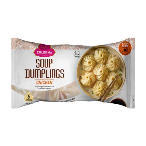Zulekha Chicken Soup Dumpling 210g pack shot