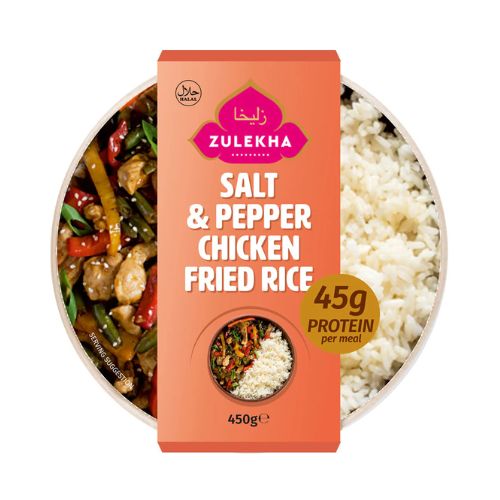 Zulekha High Protein Salt & Pepper Chicken 450g pack shot