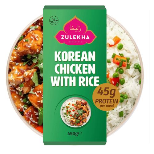 Zulekha High Protein Korean Chicken 450g pack shot