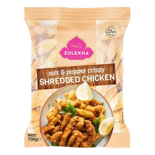 Zulekha Crispy Salt & Pepper Chicken Strips 700g pack shot