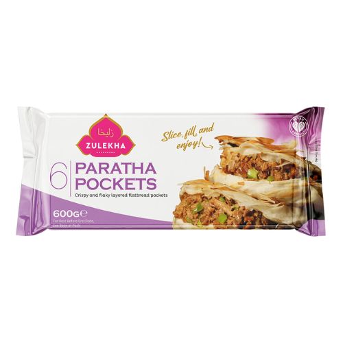 Zulekha Pocket Paratha 600g pack shot