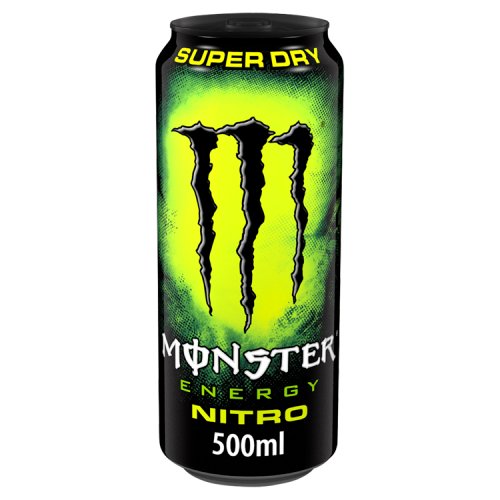 Monster Energy Nitro Super Dry 500ml pack shot
