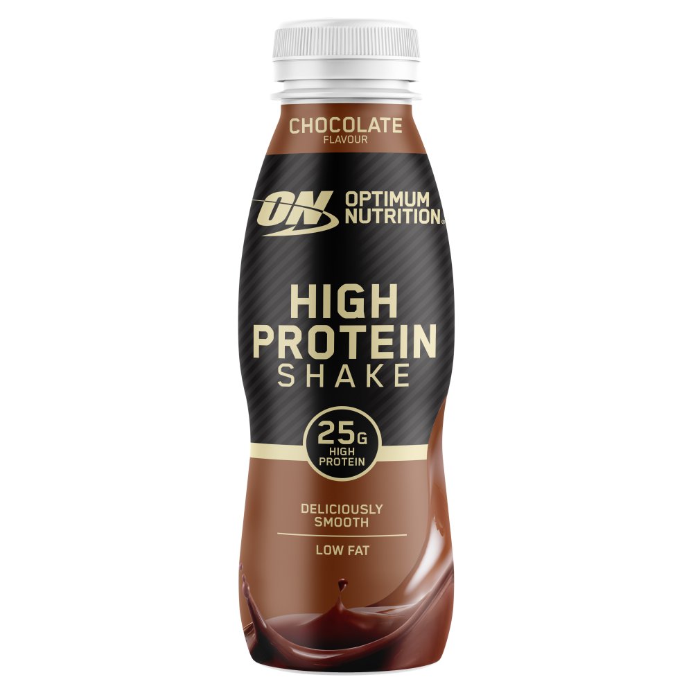 Optimum Nutrition High Protein Shake Chocolate 330ml pack shot