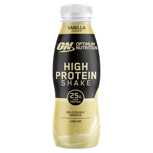 Optimum Nutrition High Protein Shake Vanilla 330ml pack shot
