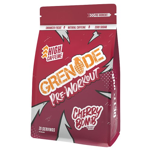 Grenade Pre-Workout Cherry Bomb 330g pack shot