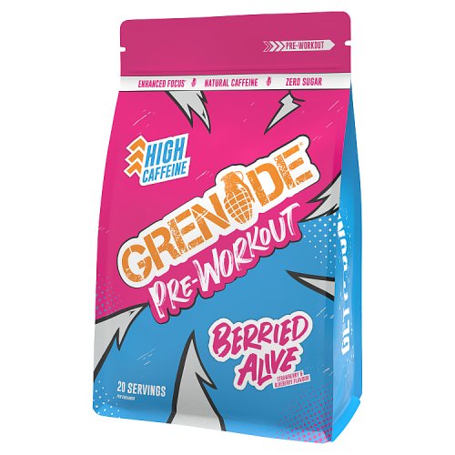 Grenade Pre-Workout Berried Alive 330g pack shot