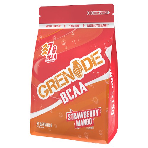 Grenade BCAA Strawberry & Mango 390g pack shot