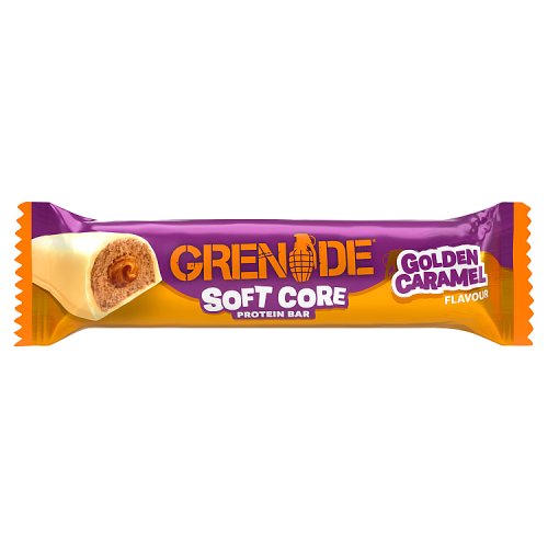 Grenade Soft Core Golden Caramel 50G 50g pack shot