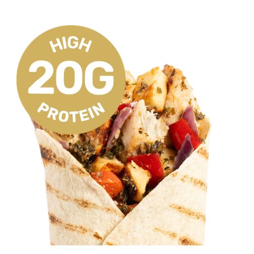 GSN Greek Souvlaki Chicken Wrap 175g pack shot