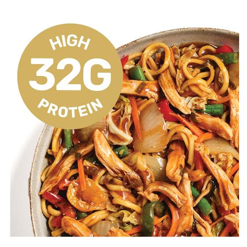 GSN Chicken Chow Mein with Stir Fry Vegetables 350g pack shot