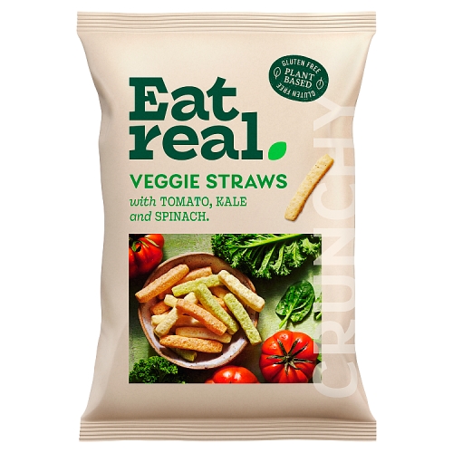 Eat Real Salted Veggie Straws 110g pack shot