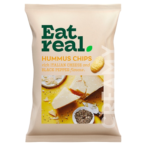 Hummus Italian Cheese and Black Pepper 110g pack shot