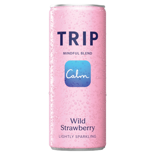 Trip Mindful Blend Wild Strawberry 250ml pack shot