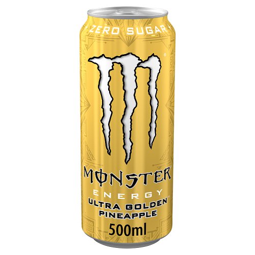 Monster Ultra Gold Zero 500ml pack shot
