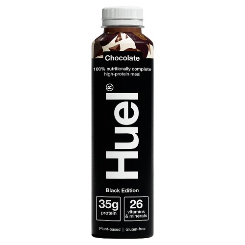 Huel Ready To Drink Black Edition Chocolate 500ml pack shot