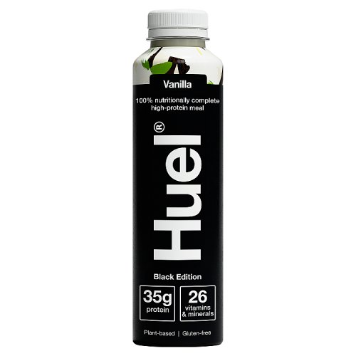 Huel Ready To Drink Black Edition Vanilla 500ml pack shot