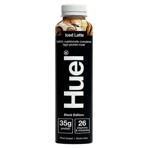 Huel Ready To Drink Black Edition Iced Latte 500ml pack shot