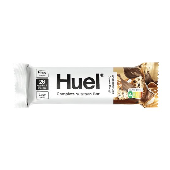Huel Complete Nutrition Bar Cookie Dough 51g pack shot