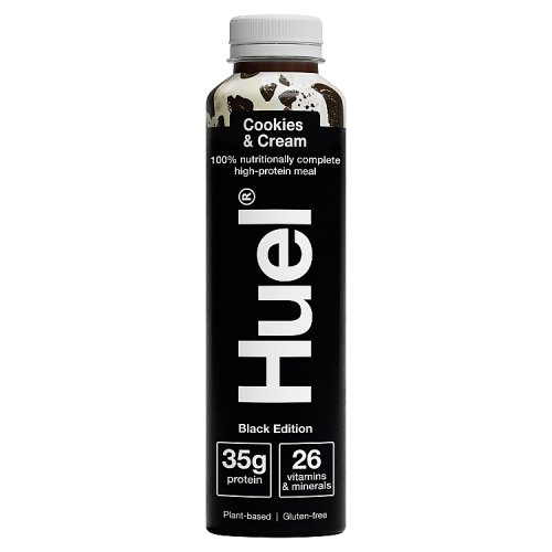 Huel Black Edition Ready To Drink Cookies & Cream 500ml pack shot