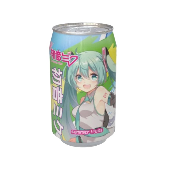 Kawaji Hatsune Miku Summer Fruits Flavour Soda 330ml pack shot