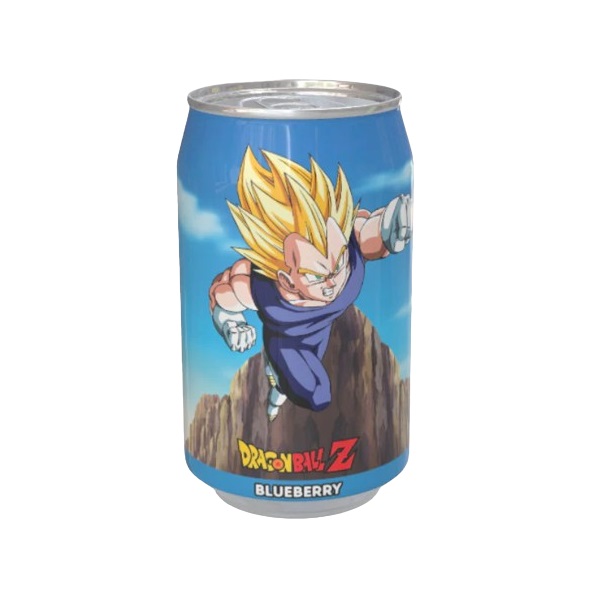 Kawaji Dragon Ball Z Blueberry Flavour Soda 330ml pack shot