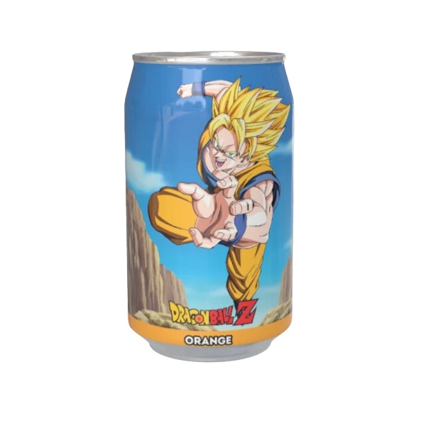 Kawaji Dragon Ball Z Orange Flavour Soda 330ml pack shot
