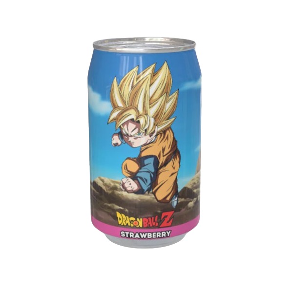 Kawaji Dragon Ball Z Strawberry Flavour Soda 330ml pack shot