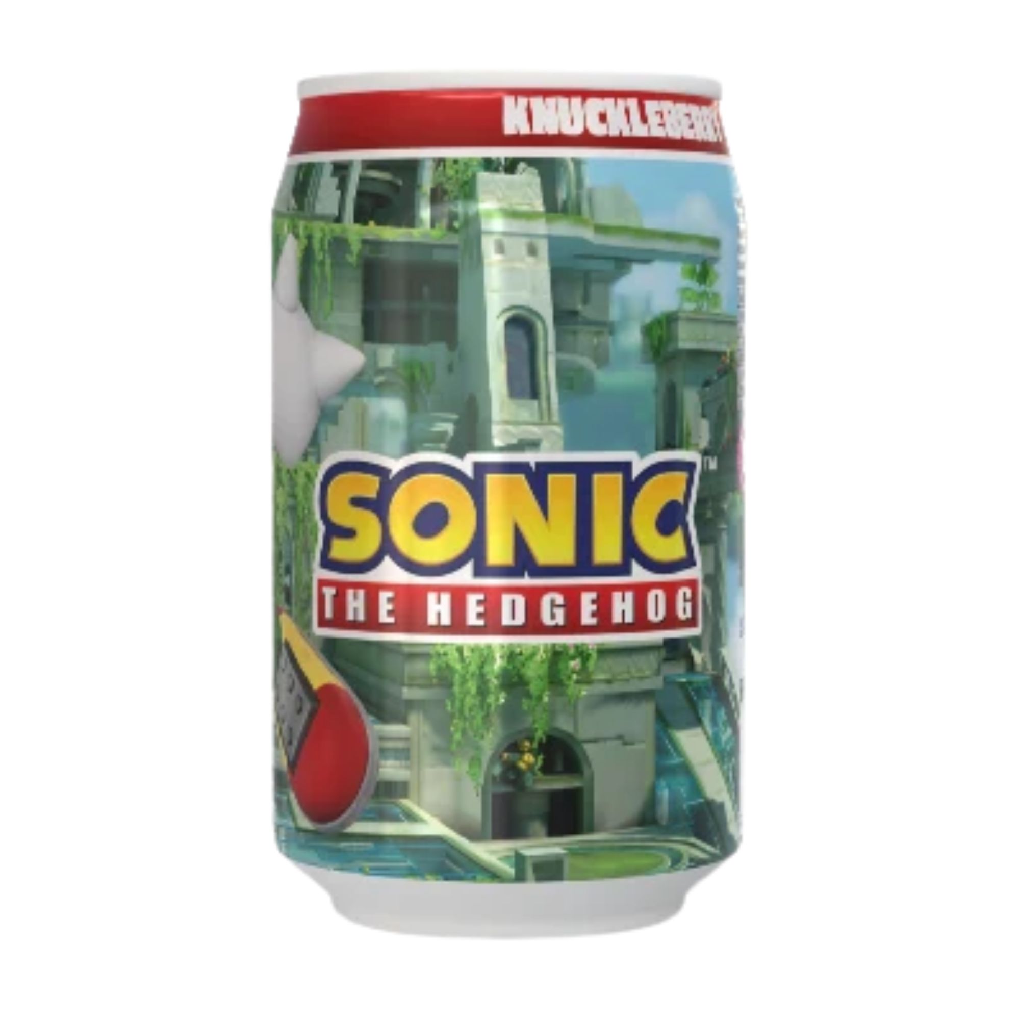 Kawaji Sonic The Hedgehog Knuckleberry Summer Fruits Soda 330ml pack shot