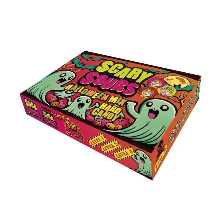 Scary Sours Ghost Themed Halloween Hard Candy 100g pack shot