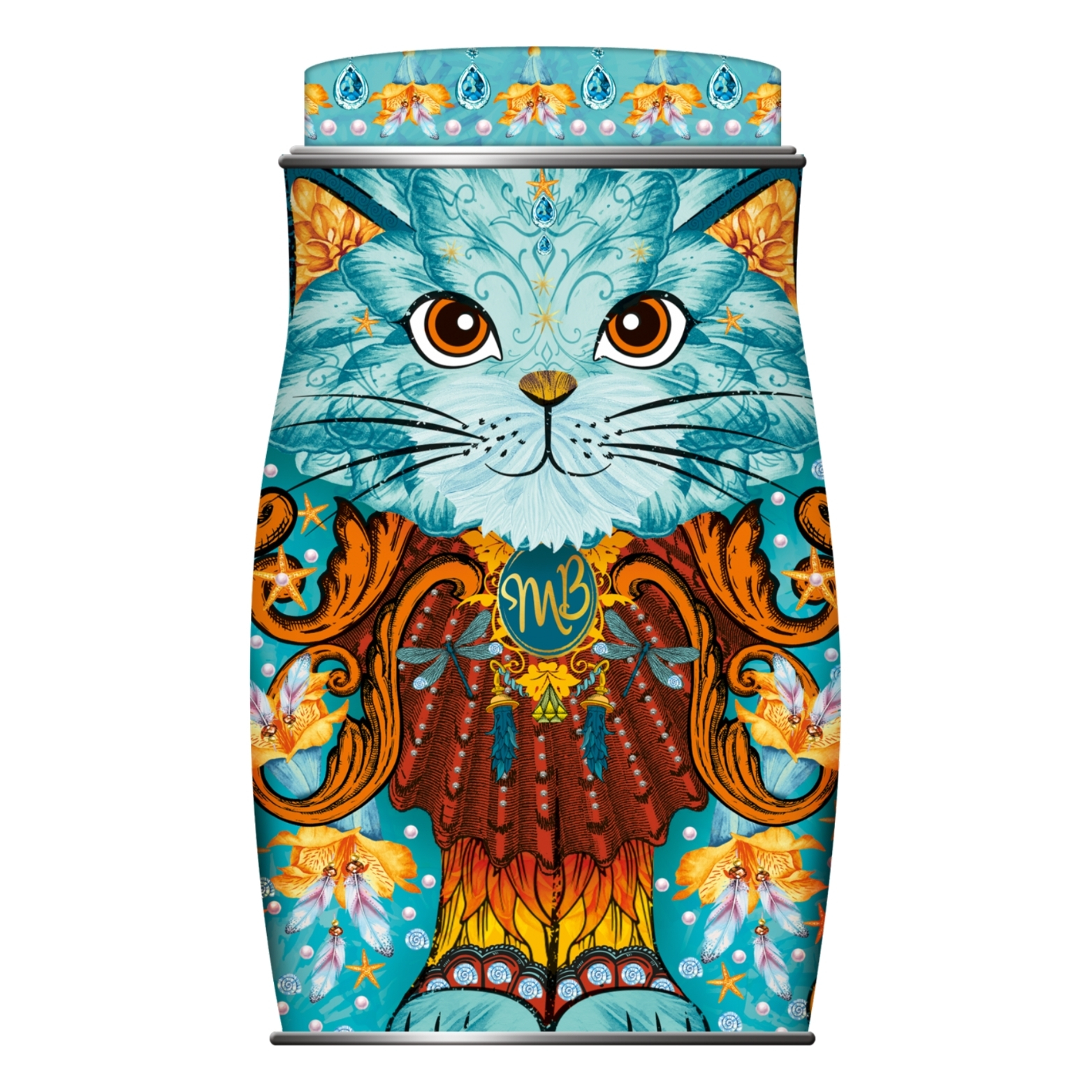 Monty Bojangles Spirit Blue Kit-Tin 36g pack shot