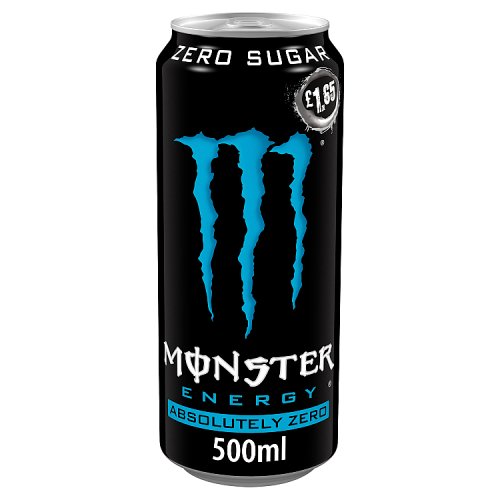 Monster Energy Absolutely Zero 500ml PMP pack shot