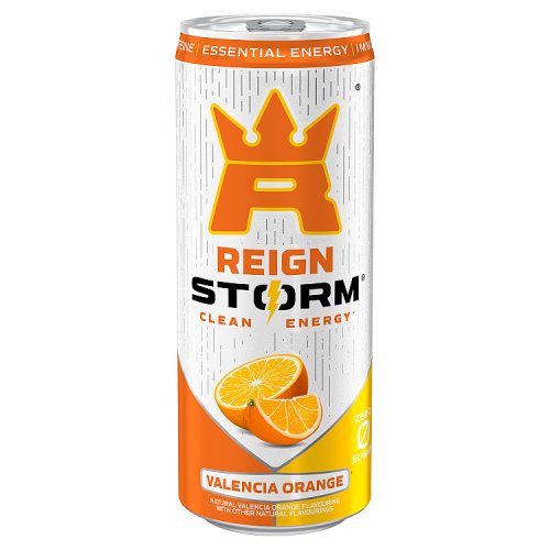Reign Energy Storm Valencia Orange 355ml pack shot