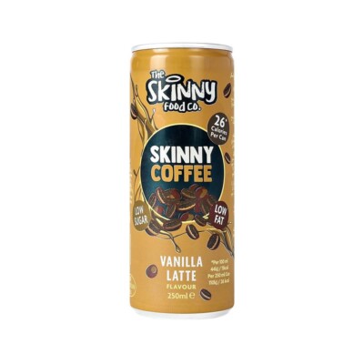 Skinny Coffee Vanilla Latte 250ml pack shot
