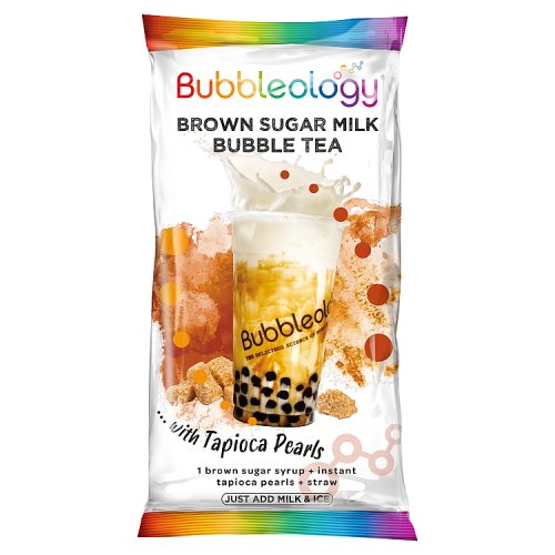 Bubbleology Brown Sugar Milk Bubble Tea 70g pack shot