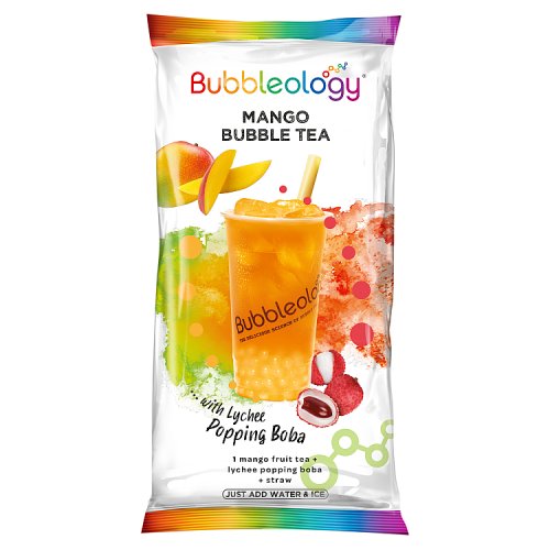 Bubbleology Mango Fruit Tea 130g pack shot