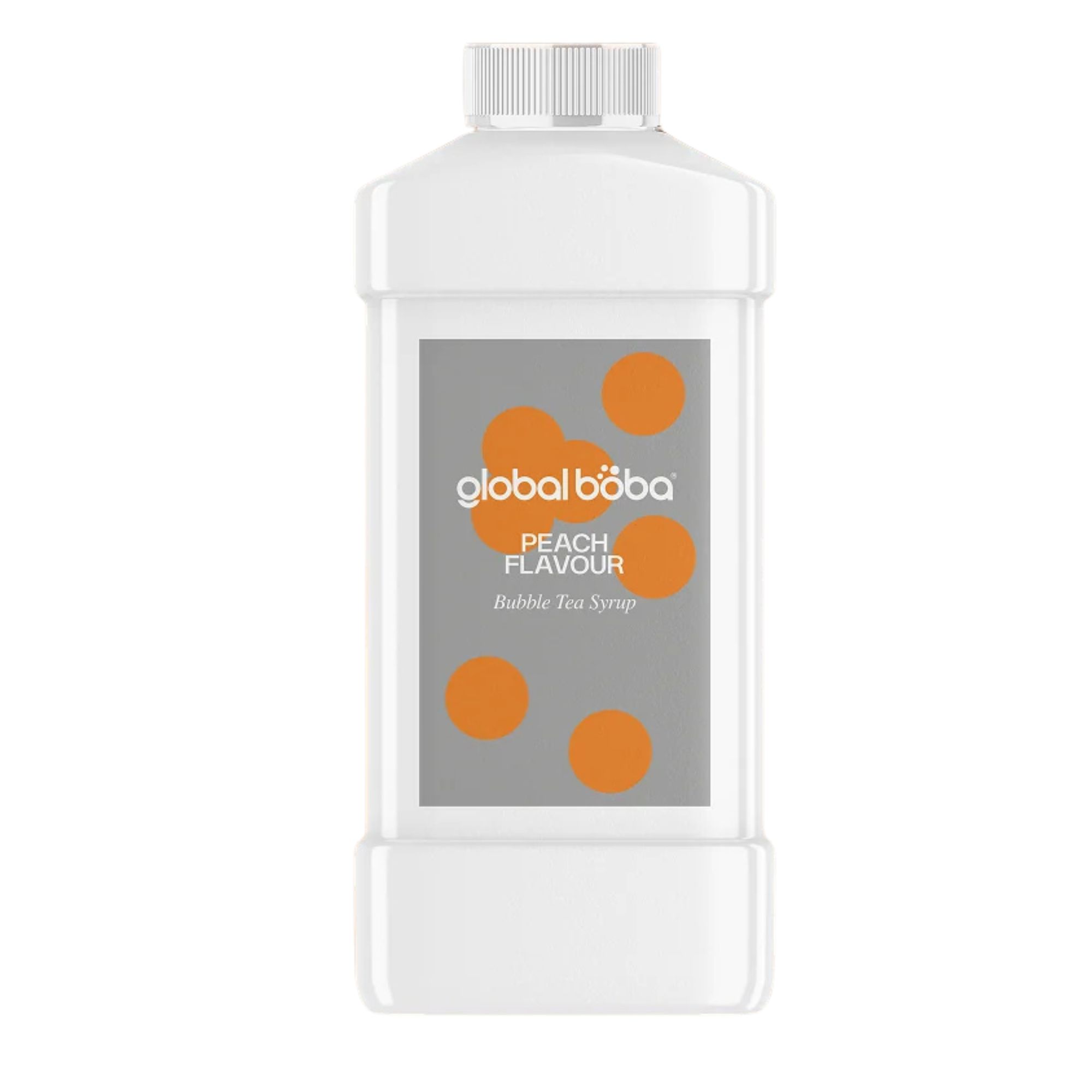 Global Boba Peach Syrup 2.5kg pack shot