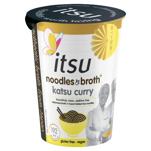 Itsu Katsu Curry Noodle Pot 65g pack shot