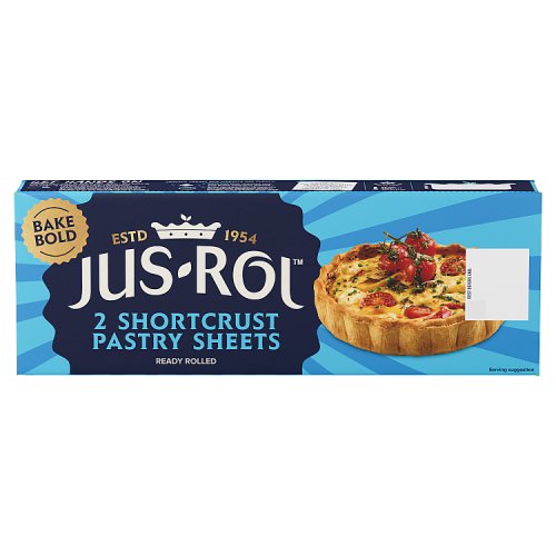 Jus Rol Shortcrust Sheets 640g pack shot