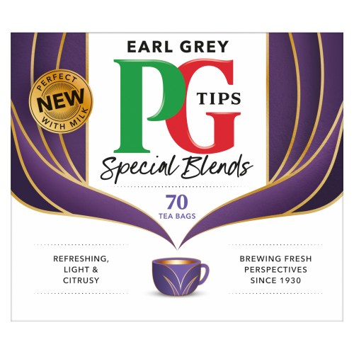 PG Tips Earl Grey Teabags 175g pack shot