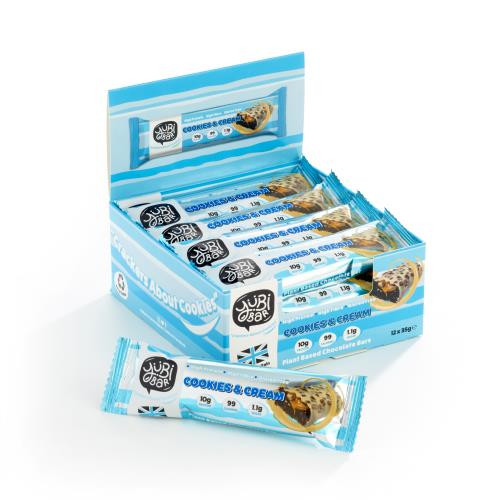 Yubi Protein Bars Cookies & Cream 35g pack shot