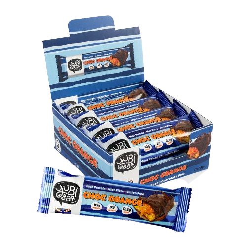 Yubi Bar Protein Bars Choc Orange 35g pack shot