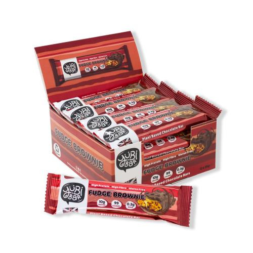 Yubi Protein Bars Fudge Brownie 35g pack shot