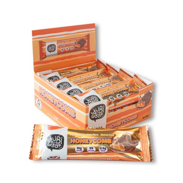 Yubi Bar Protein Bars Honeycomb 35g pack shot