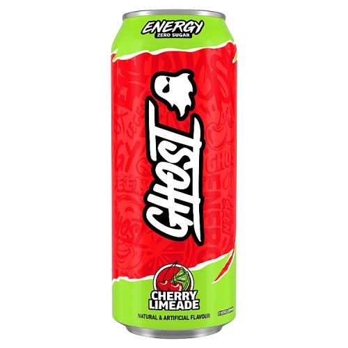 Ghost Energy Cherry Limeade 500ml pack shot
