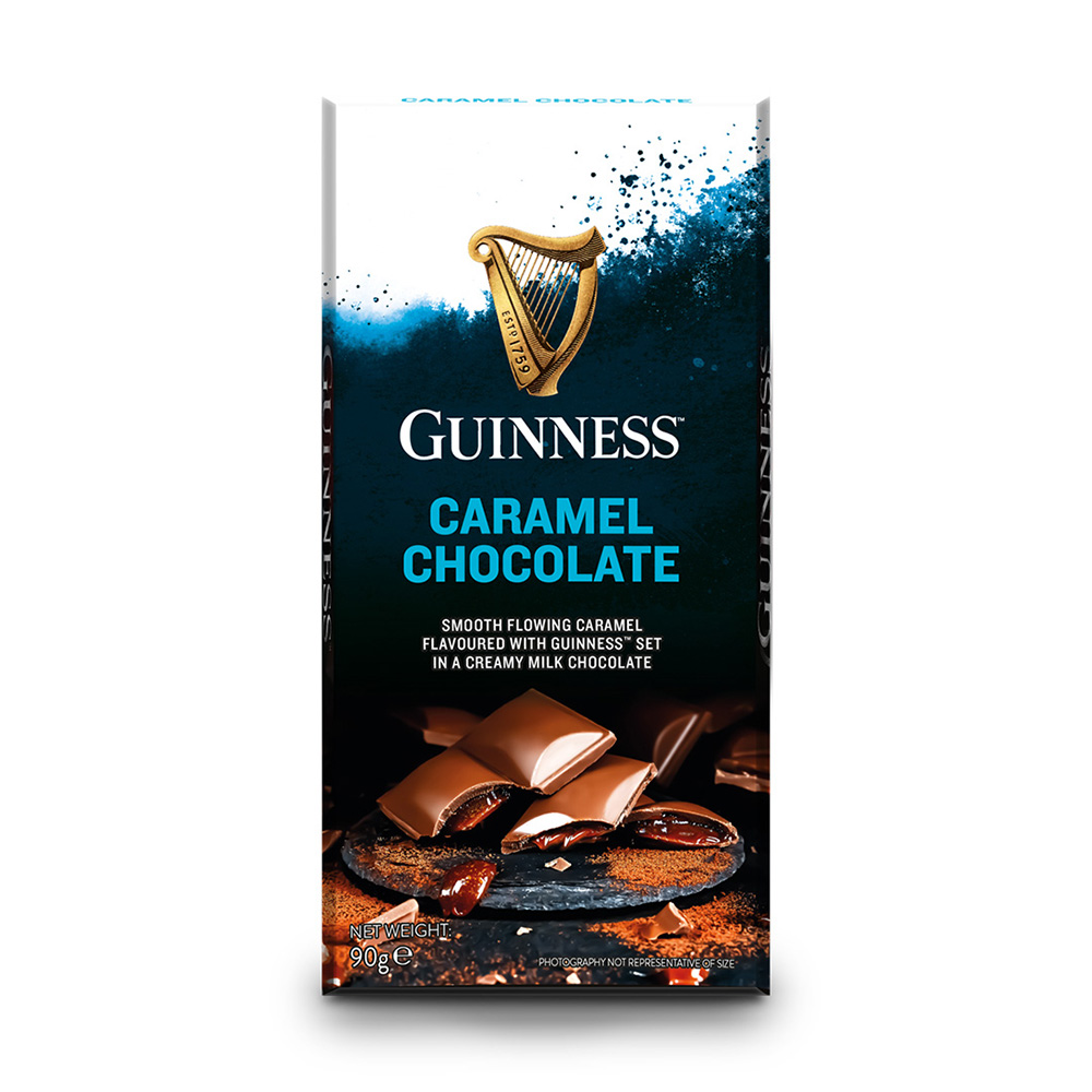 Guinness Caramel Bar 90g pack shot