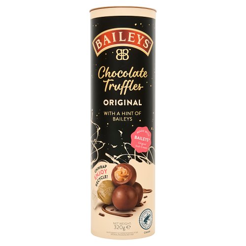 Baileys Original Truffles Tube 320g pack shot