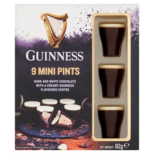 Guinness Mini Pint Box 82g pack shot