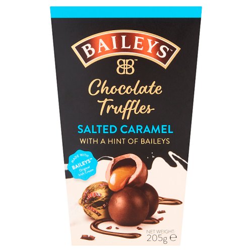 Baileys Salted Caramel Truffle Box 205g pack shot